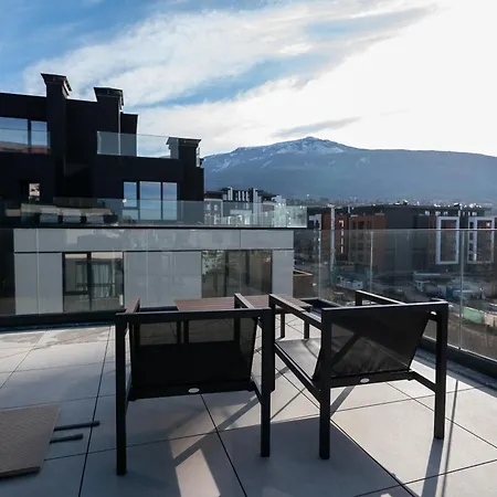 아파트 2br Luxury & Mountain View & Free Garage & Panorama Balcony 소피아